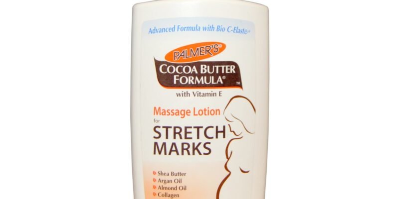 Cocoa Butter Formula, Body Massage Lotion for Stretch Marks